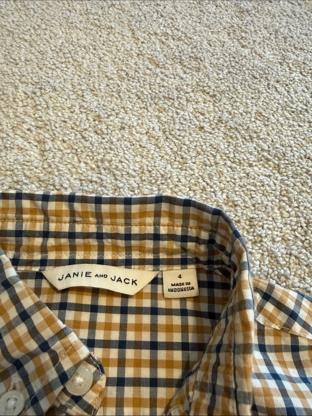 Ralph Lauren and Janie and Jack bundle button down shirts size 4
